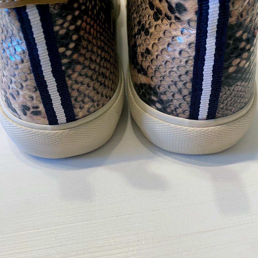 New Joules Women's‎ Coast Pump Mid Trainer Snake Print Sneakers Shoes US Size 6 - Picture 6 of 9